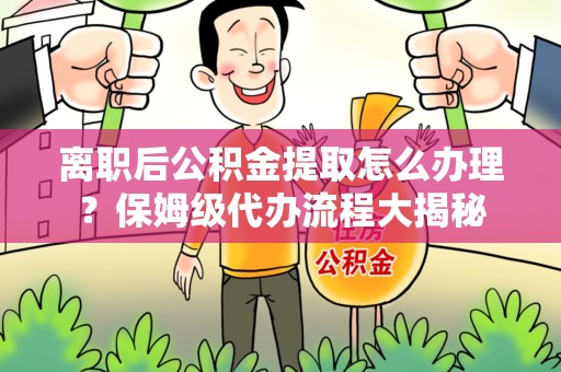 荔城离职后公积金提取怎么办理?保姆级代办流程大揭秘 荔城离职后公积金提取怎么办理?保姆级代办流程大揭秘